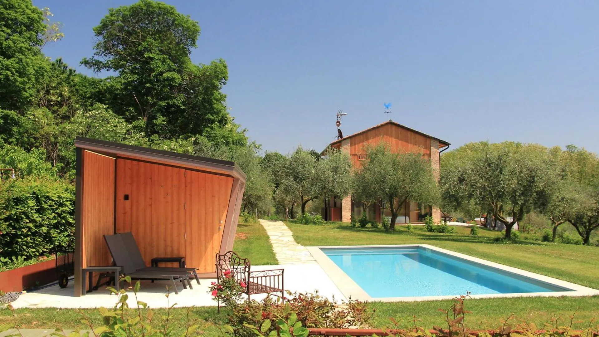 Villa Montello Pool, Jacuzzi, Ac, Wifi, Treviso Volpago del Montello
